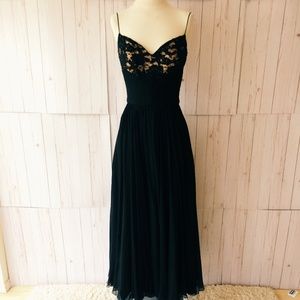 Jovani  Nude Lace Overlay Prom Formal Dress